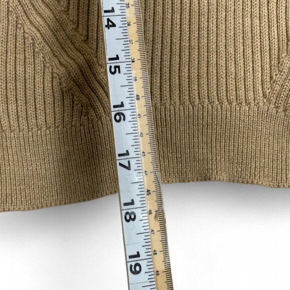 Wilfred Free Aritzia Merino Wool Brown Cropped Sweater Women's Small - Picture 7 of 9